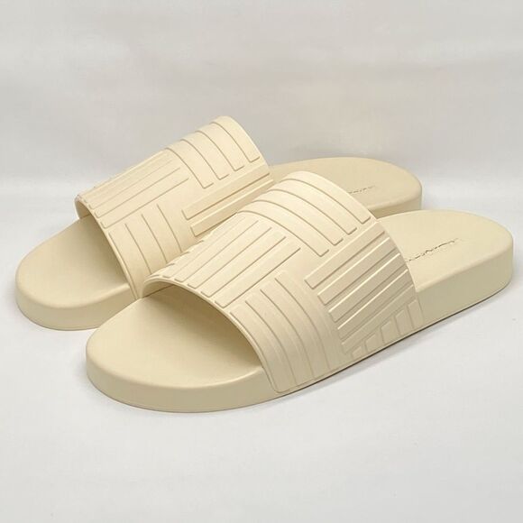 Bottega Veneta Rubber Slide Sandals size 46/us size 13 - Picture 1 of 14